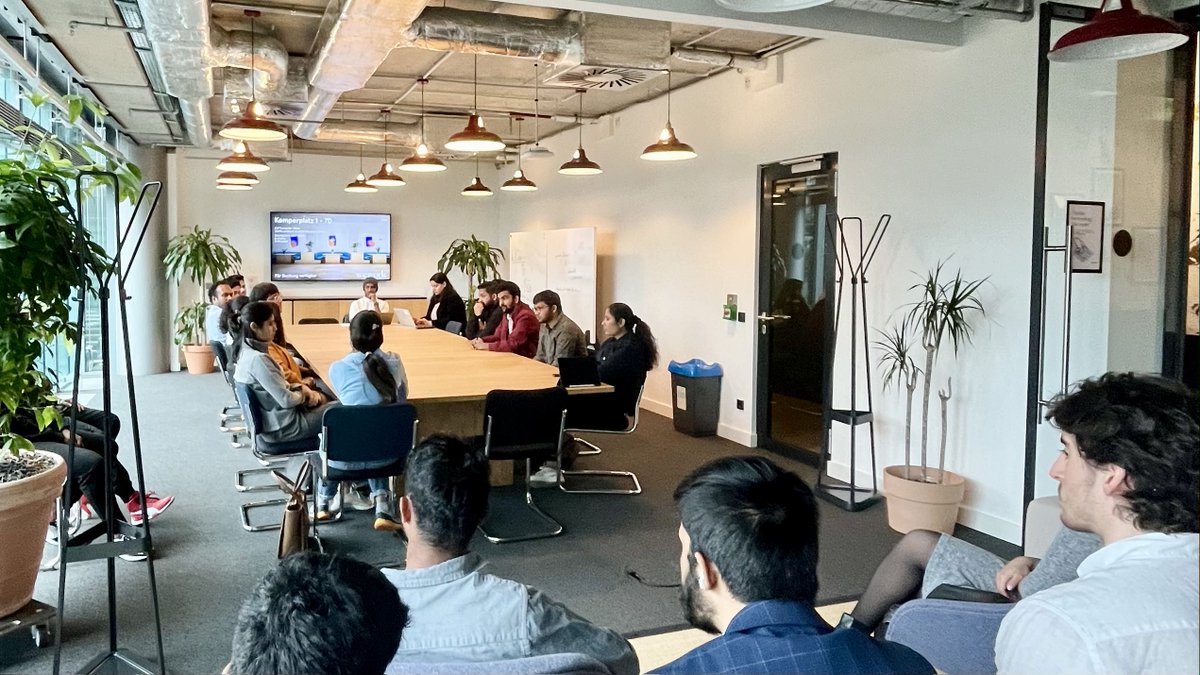 with_ri5e's tweet photo. 🚀 We had an amazing time at our Open Drive event yesterday in Berlin's tech hub! It was great to showcase our internship and working student opportunities at RI5E. Thank you to everyone who joined us! Stay tuned for more updates. 🌟
#RI5E #OpenDrive #TechCareers #BerlinTech https://t.co/jY0tS8sF9a