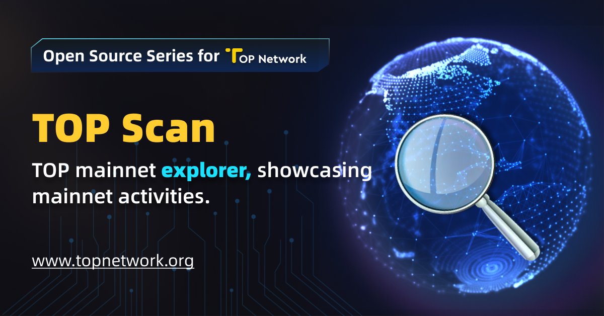 topnetwork_top's tweet image. TOP Scan is now open source! 🎉 

🥸Dive into the code and join our community in shaping the future of blockchain technology. 

Find @scan_top here: topscan.io

The code is available at👇
github.com/telosprotocol/…
#OpenSource #Blockchain #TOPNetwork