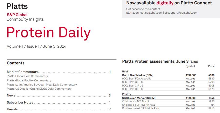 We don't just publish the world's most important oil price benchmarks we also do protein. cilive.com/price-assessme…