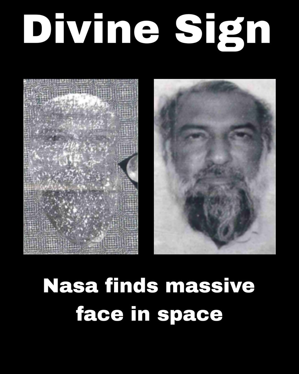 jyotijha1150's tweet image. This article discusses the findings of NASA in relation to a face in space estimated by #NASA scientists to be the size of 150 suns. The article talks about how strange it is that the face in space had never been discovered before, given its size.
#ifollowGoharShahi #DivineSigns