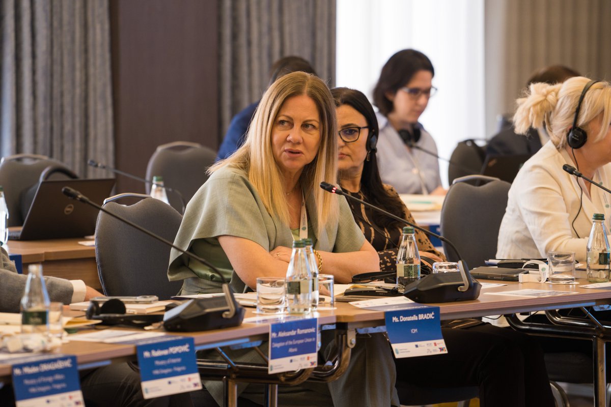 IOMWBalkans's tweet photo. Kicking off #RGRS's fourth meeting in 🇦🇱, bringing together specialists from the #WB, Bangladesh, Nepal and Pakistan.

During the next two days, exploring together ways to strengthen collaboration towards comprehensive &amp; sustainable migration governance.

@DanishMFA @EUinAlbania https://t.co/6cGueKtGvM
