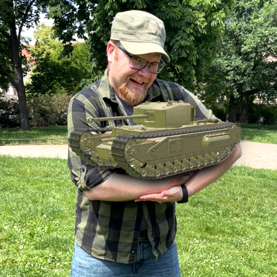 worldoftanks's tweet photo. Tried our D-Day inspired AR App yet? 🤯 Snap your best tank photo with the AR App and win! Three lucky winners will get a T26E4 SuperPershing, and 10 will win a Sherman VC Firefly!
Share your photos with #WoTAR, your IGN and server 📸️ https://t.co/Kz9eehV19V https://t.co/ipW54sGTdG