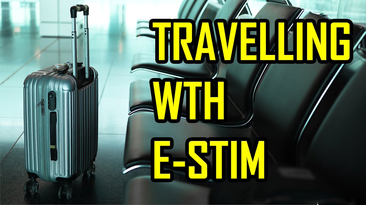 ✈️🔋 Ever wondered how to travel with your e-stim sex toys? Our latest podcast episode is all about keeping your gear safe, understanding airline regulations, and spicing up your travels.

loom.ly/Wj5Q7RQ

 #estimsystems #electrosex #electroplay #podcast #imakesextoys