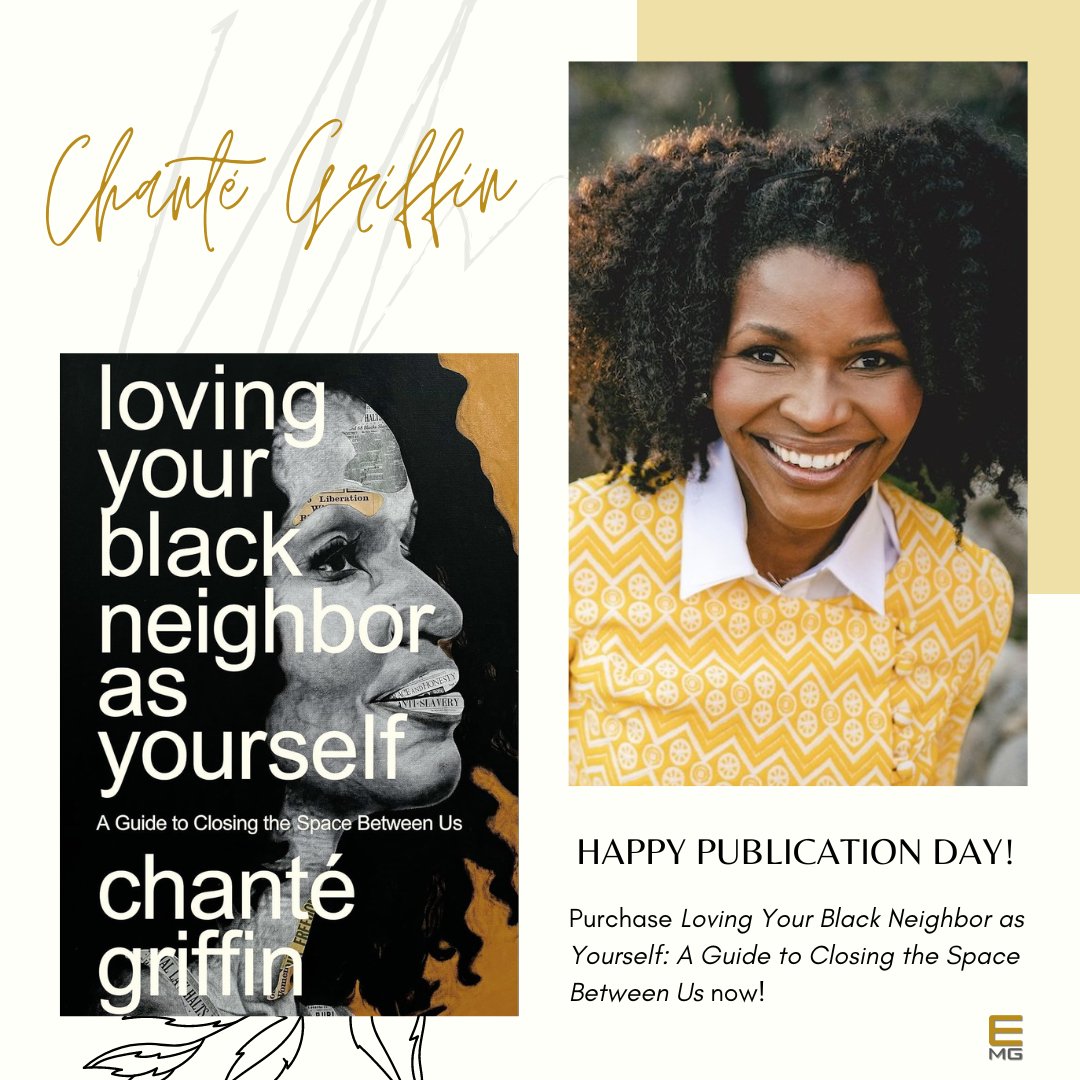 Embolden Media Group (@embolden_llc) on Twitter photo Happy publication day to <a href="/yougochante/">Chanté Griffin</a>! Her book Loving Your Black Neighbor as Yourself: A Guide to Closing the Space Between Us is available now wherever book are sold. Get your copy today! Happy publication day to <a href="/yougochante/">Chanté Griffin</a>! Her book Loving Your Black Neighbor as Yourself: A Guide to Closing the Space Between Us is available now wherever book are sold. Get your copy today!