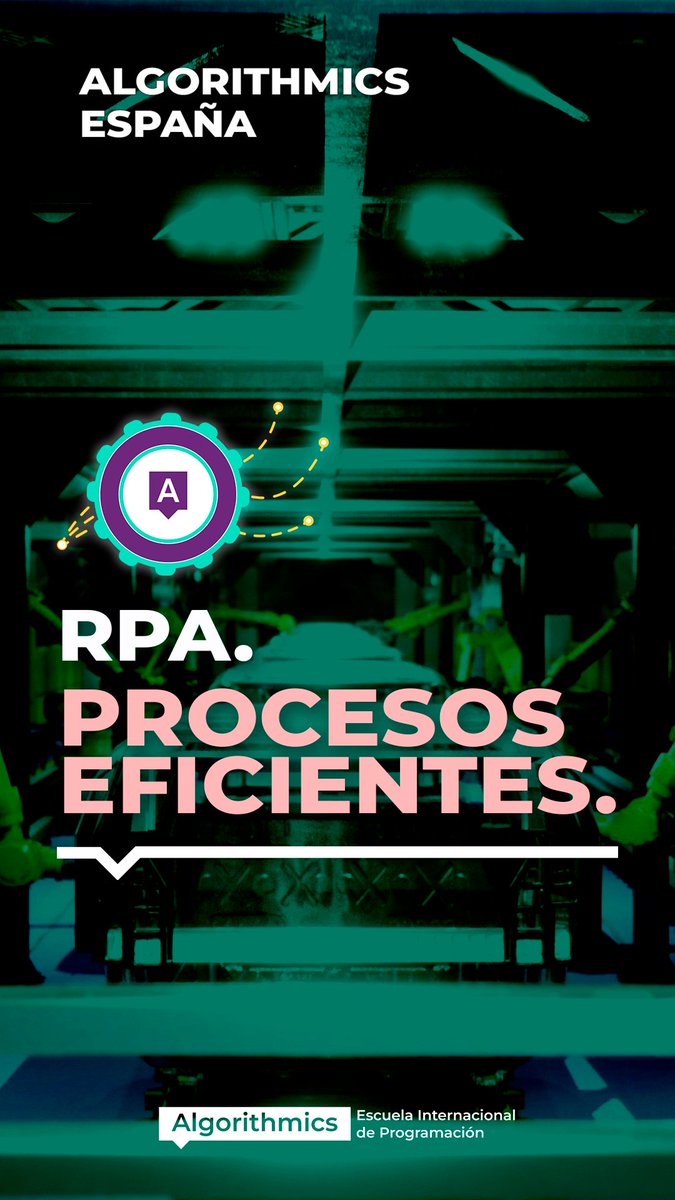 AlgorithmicsJ's tweet image. 🤖⚙️ La Automatización Robótica de Procesos, o RPA, supone un auténtico avance para las empresas y una descarga de trabajo para los empleados.