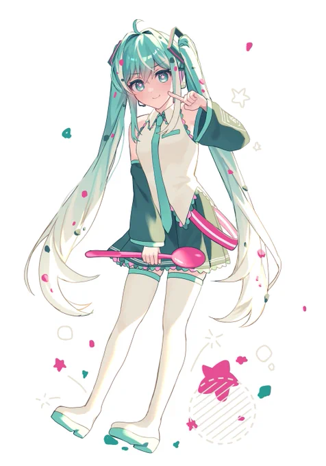 ☆ポッピングシャワーミクちゃん #初音ミク 