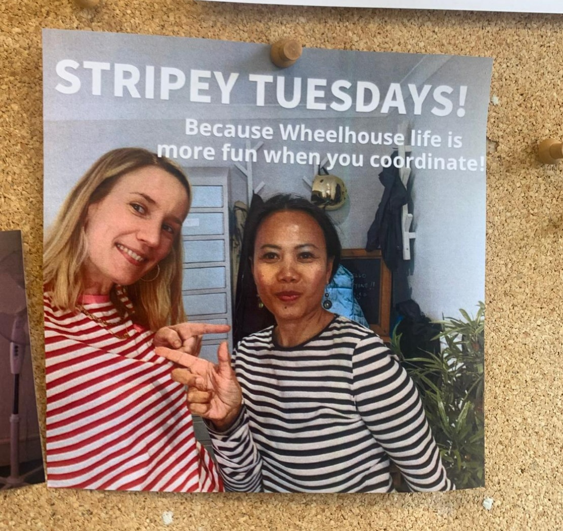 Wheelhouse life is more fun when you coordinate! 

#ukthewheelhouse #happyworklife #stripeytuesdays