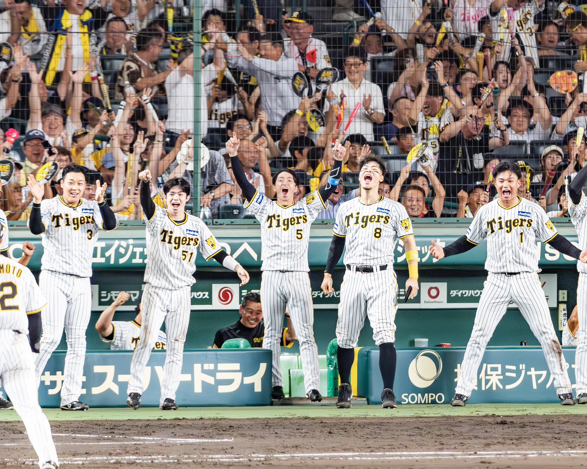 阪神タイガース 推し活応援セット （近本×村上)(佐藤×森下)（木