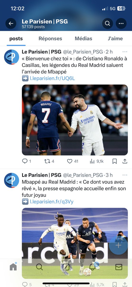 nikop17's tweet photo. Suite à un vote interne récoltant 89% des suffrages, la rédaction du Parisien a acté le changement de nom du journal qui s’appellera désormais Le Madrilène. Félicitations et tous nos vœux de bonheur à ce nouveau titre de la presse française 👍

#PSG #Mbappé https://t.co/itcjaBz0DB