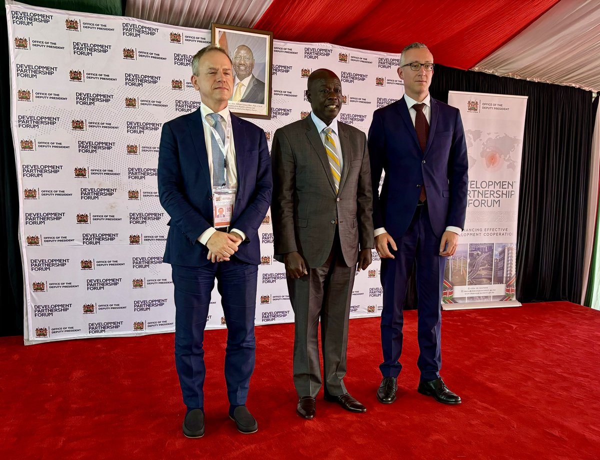 GermanyinKenya's tweet photo. Successful #DevelopmentPartnershipForum chaired by π°πͺDP H.E. @rigathi . German π©πͺAmbassador Groth @Diplo_Jazz introduced as new co-chair. Together with UN πΊπ³ RC @SWJacksonUN chartering way ahead for more effective development cooperation π«±π»βπ«²πΎ and a more resilient π°πͺ. https://t.co/TBQqKduxCC