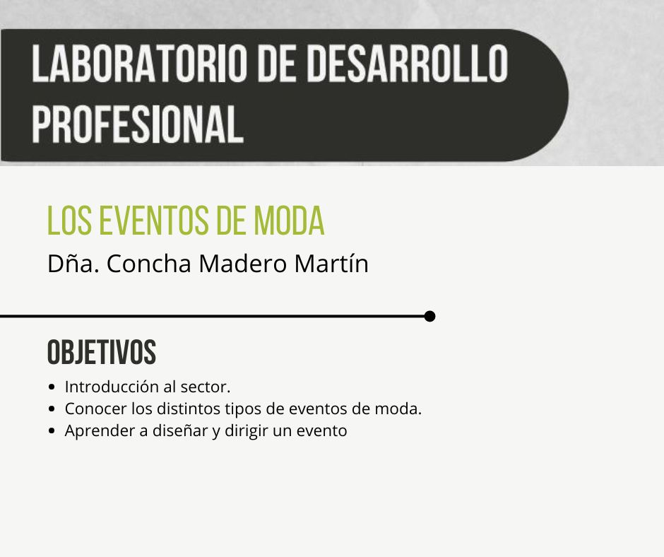 PeriodistasAND's tweet photo. 📌Inscripciones abiertas para el curso más fashion de la temporada: 'Los eventos de moda'
👟Imparte: @ConchaMadero
🗓️ 13 de junio de 16:30 a 19:30 horas
📍 En @CuSanIsidoro
💻Más información:
https://t.co/XDLcO2Lmkh
#Curso #cursosdemoda #cursosCPPA https://t.co/ScLgXtAGNk