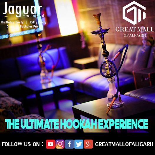 mallofaligarh's tweet photo. Jaguar Hookah Great Mall of Aligarh enjoy your day with #jaguar hookah #shisha #bar #party #dj #music #smoke #lounge #hiphop #nightlife #drinks #food #follow #hookahlounge #dance #fun #love #instagood #club #hookahbar #nyc #shishatime #like #hookahlife #nargile #hookahtime https://t.co/PVVxsnpMz9