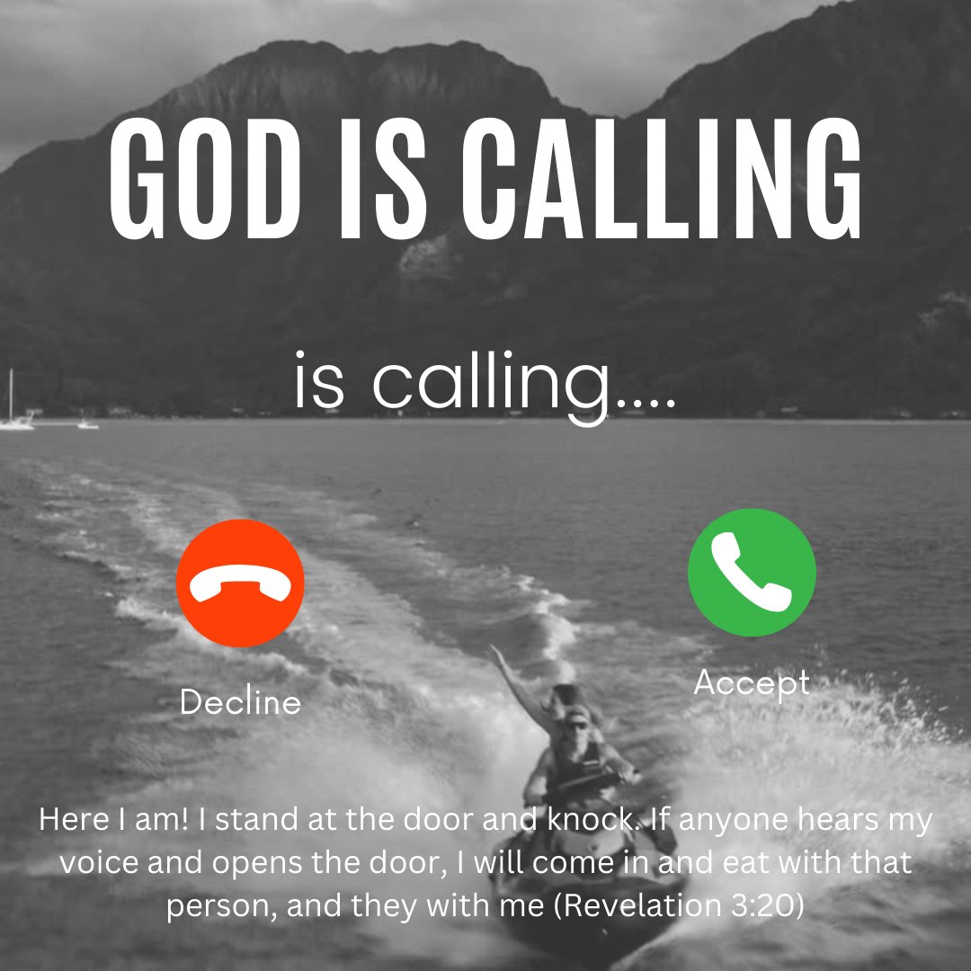 1World1Savior's tweet image. "Here I am! I stand at the door and knock. If anyone hears my voice and opens the door, I will come in and eat with that person, and they with me." 
Revelation 3:20

#Godiscalling #Revelation3 #bukkybankole #christreturnsus #follower #highlight