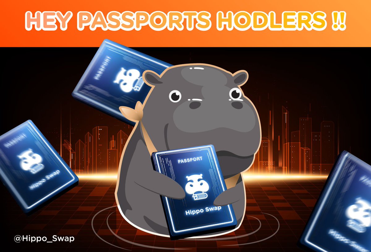 Heyyyy Hipper, do you still hodl your Hippo Passports? It's almost time to use them! 👀

🔍 We're cooking up some fun things with Scroll Session Zero 

Lemme cook, shouldn't take too long 🦛