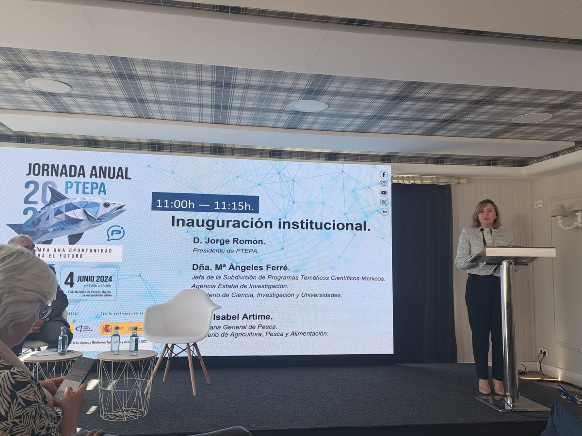 IEOVigo's tweet photo. Hoy estamos participando en la Jornada Anual de @PTEPA1 en Panxón

Nuestra compañera Isabel Riveiro (@riveirovigo) asiste en representación de #IEOVigo, @IEOoceanografia https://t.co/GBj0K7SLtJ