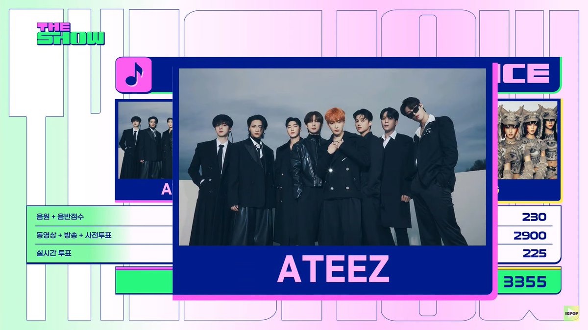 ATYstream's tweet photo. 🎉| Congratulations to ATEEZ for taking their first win for 'Work' on today's The Show! 🏆

Thank you for working hard with streaming and voting, ATINYs! Let's keep going! 🔥

Retweet &amp; reply with

WORK FIRST WIN 
#Work1stWin #ATEEZ23rdWin  #ATEEZ #에이티즈 @ATEEZofficial https://t.co/ZajxR1KfMe