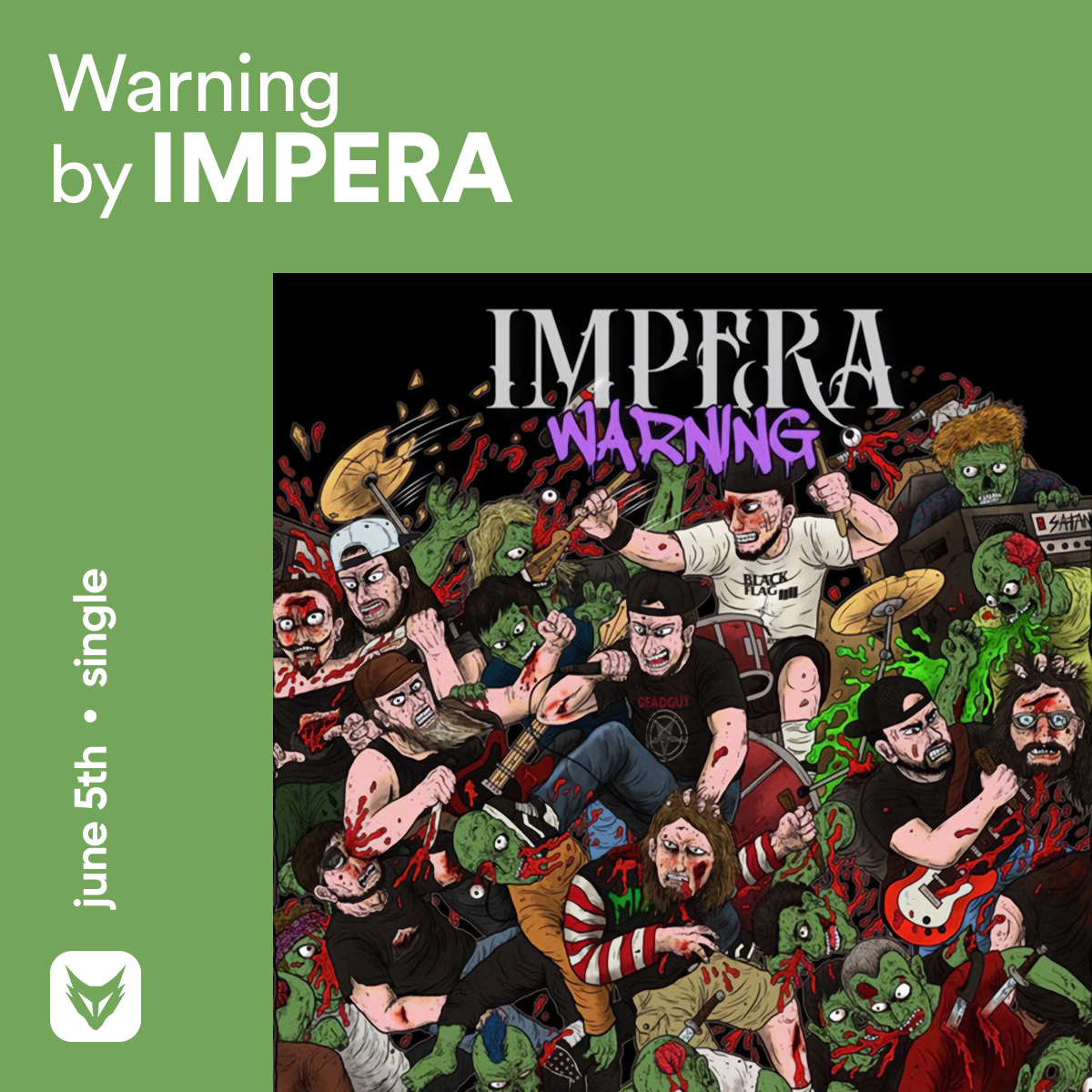 FOXCOREisdead's tweet image. // Wednesday releases, Pt. II: June 5th

#ANGVISH — Monachopsis - EP
#IMPERA — Warning
#PROMKINKS — Bros Night Out