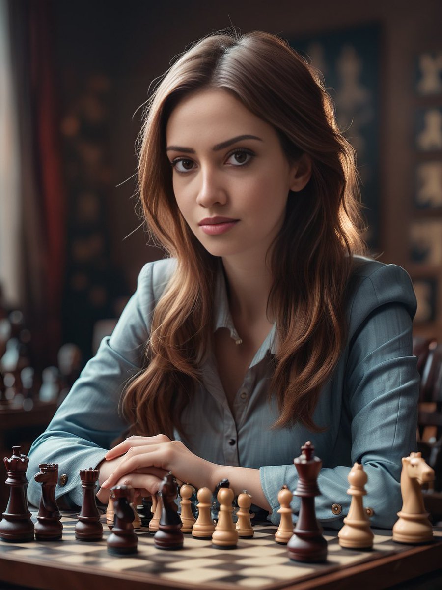 ChessHotphotos's tweet photo. @HaussernotC is chess beauty personified. 🇫🇷 https://t.co/SsEdBdJHoA