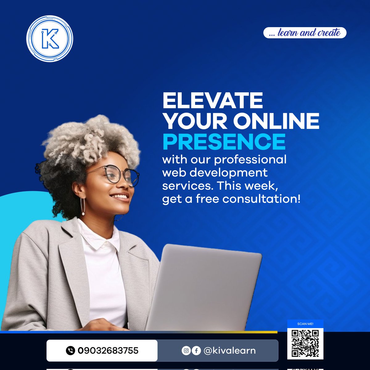 kivahub1's tweet image. Don&apos;t miss out on our exclusive deal this month! Get 20% off our website development services. 

So, why wait? Send us a DM now. Offer valid for a limited period.

Call/WhatsApp: 09032683755

#KivaLearn #WebDevelopment #WebDevSkills  #TechLearning  #LearnToCode #Benin #edojobs