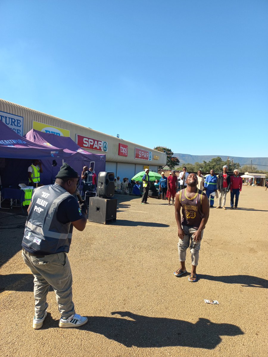 healthplus_sd's tweet photo. Get ready to #PrepUp. We're at Matata bus rank promoting the uptake of HIV testing and prevention services to transport operators. If you are around Matata, come visit our information stall to get educated on HIV prevention, GBV and win yourself some incentives. 
#tinitwitter https://t.co/4CRFlqGZ5o