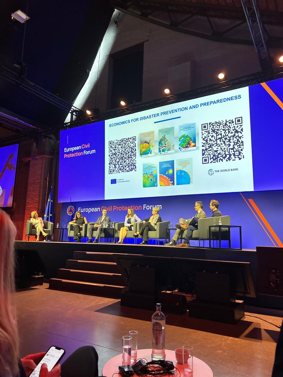 tarakjl's tweet photo. The clock is ticking on #ClimateChange! The new reports by @WorldBank & @EU_Commission offer a roadmap to resilience: costing approaches and best practices for all sectors! Get ready for the discussion at the #EuropeanCivilProtectionForum
Join the event: https://t.co/EMbkLcDjC6 https://t.co/Y5G7F0Kp0k