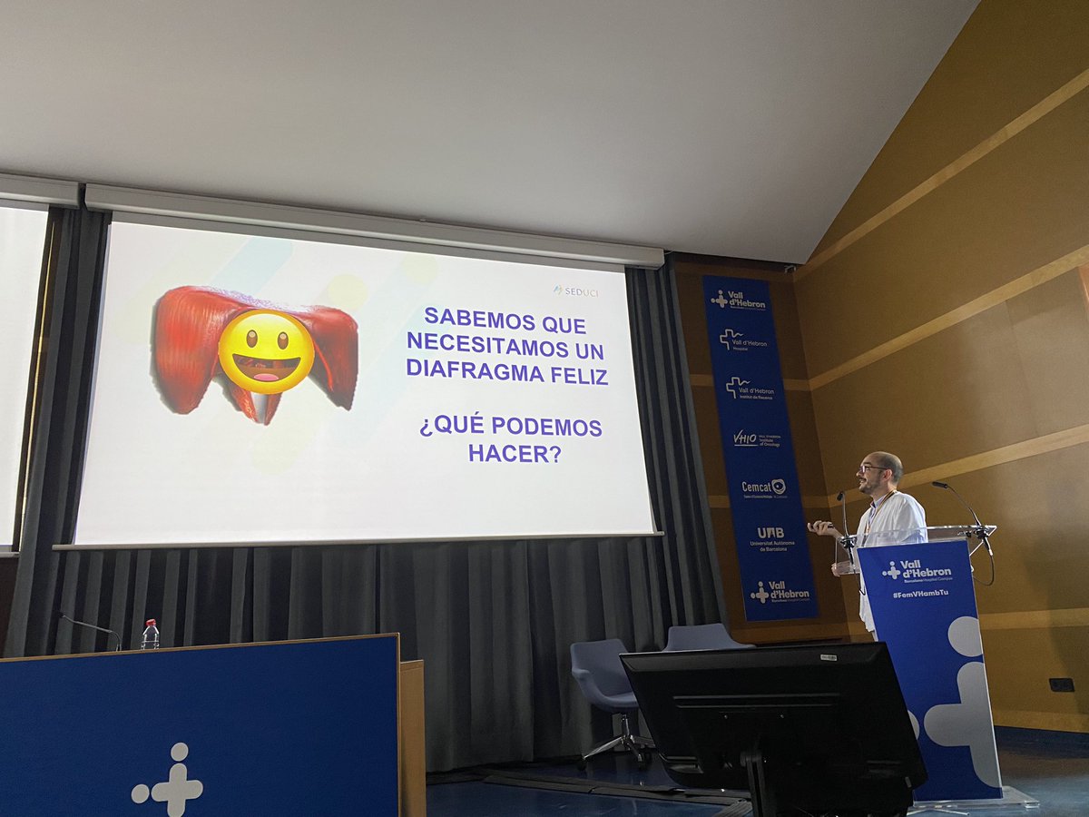 SofiaConMe's tweet photo. Necesitamos un diafragma feliz! Estrategias para prevenir disfunción diafragmática @bplanas8 #seduci24 https://t.co/IZe9F9YWBn