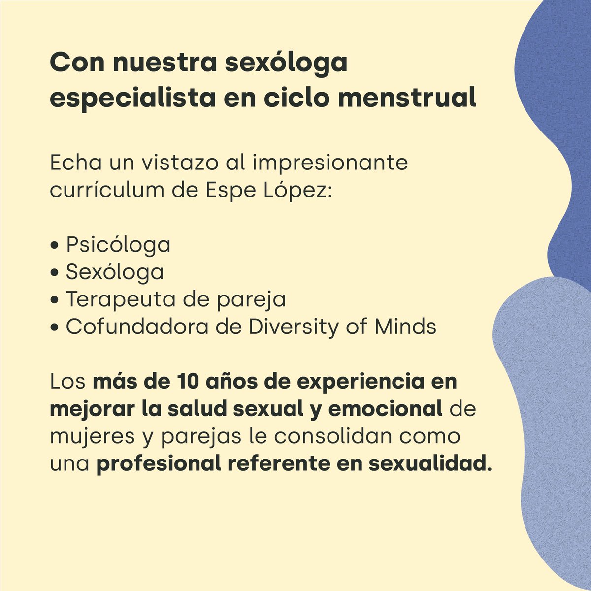 ✨ ¡Aprovecha esta charla, es gratis! ✨

Únete a este directo y disfruta de consejos prácticos en un espacio seguro, donde podrás aprender y compartir experiencias en directo 💜