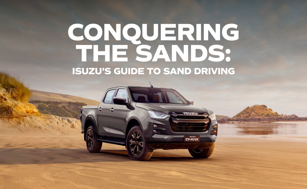 IsuzuUKPR's tweet photo. Press release: Conquering the sands: Isuzu's Guide to Sand Driving ποΈ
https://t.co/MPW8Wr6A9Y
#Isuzu #DMax #DrivenToDo #SandDriving #Guide #OffRoad #OffRoading #DrivingOnSand #MadMax #Furiosa #MadMaxFuriosa https://t.co/MrSY5MUZzc