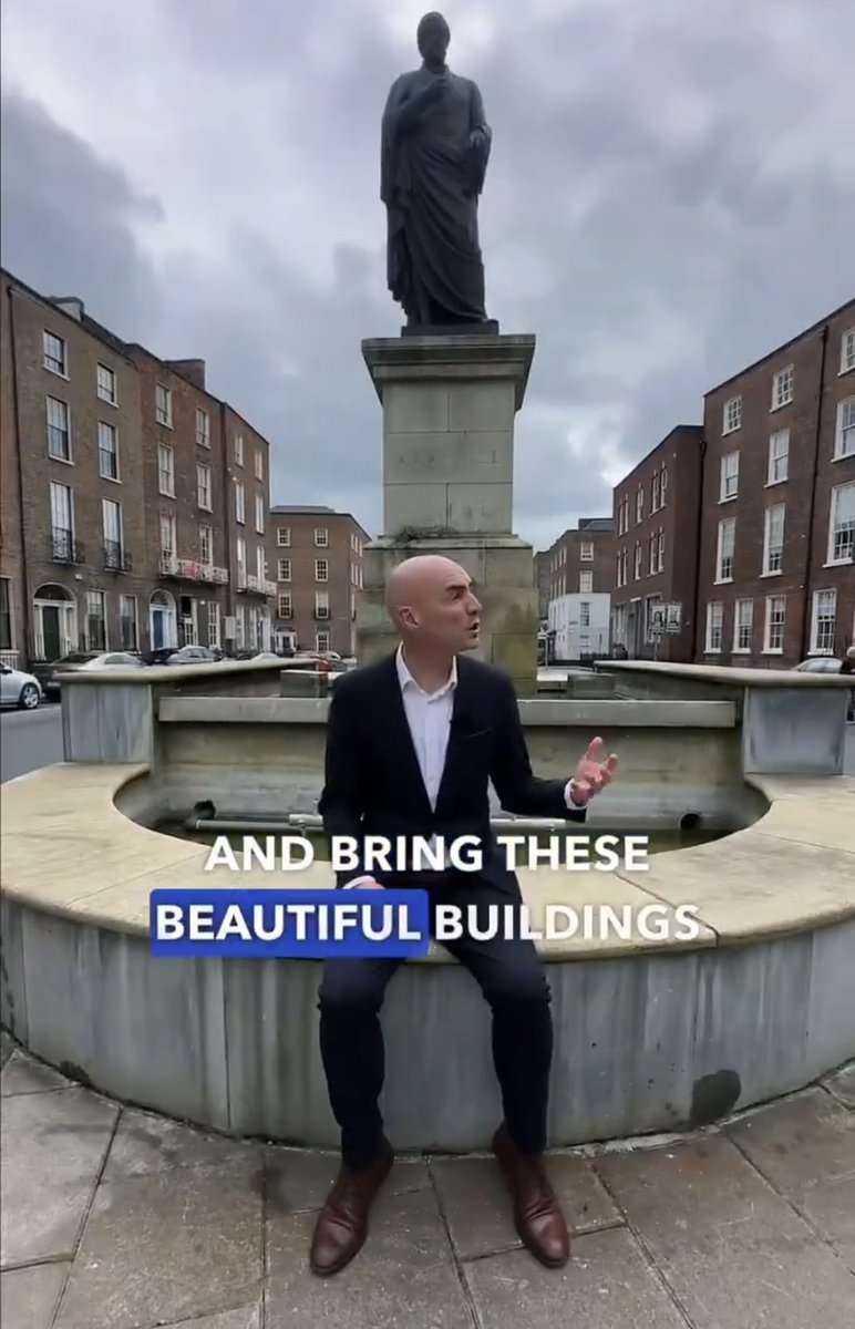 Hi <a href="/DanielButlerFG/">Cllr Daniel Butler</a>, I’m surprised to see you sitting on the O’Connell monument in its disgraceful condition, despite repeated requests by <a href="/RHODLIMERICK/">Randel Hodkinson</a> &amp; others for it to be cleaned &amp; maintained. If this wasn’t remedied during the your Council term, what hope for a mayoral term?