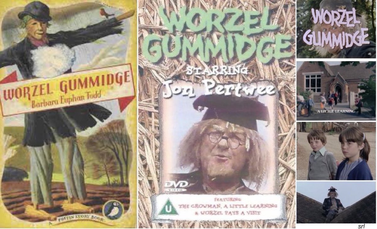 SaveRedlandLibr's tweet photo. 12noon TODAY on @TalkingPicsTV

From 1979, s1 Ep 5 of #Family #Comedy📺 “Worzel Gummidge” - “A Little Learning” directed by #JamesHill &amp; written by #WillisHall + #KeithWaterhouse

Based on #BarbaraEuphanTodd’s #WorzelGummidge books📚

🌟#JonPertwee #CharlotteColeman #JeremyAustin https://t.co/fvXGtvJOYJ