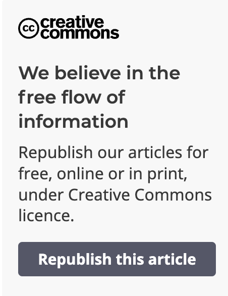 ConversationUK's tweet photo. Don’t forget! Everything on @ConversationUK is creative commons and can be republished for free https://t.co/d6s1w24KhH