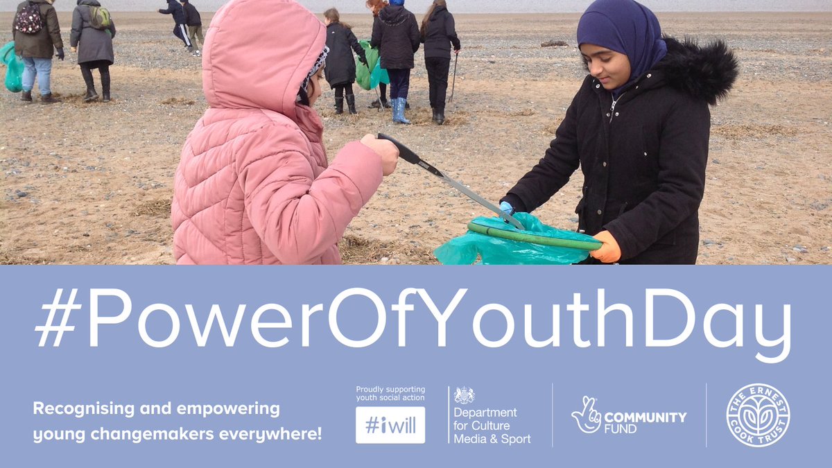 Today, #PowerOfYouthDay , we recognise and empower all young change-makers. You can #BeThatPerson.