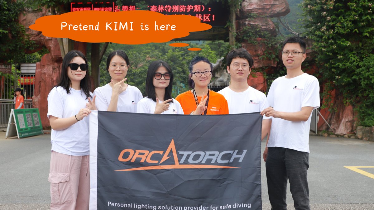 ORCATORCH's tweet image. Happy anniversary vacation to us! 😎
We just got back from the most wonderful team vacation in Qingyuan, It was definitely a time to remember, filled with laughter, adventure, and unforgettable memories together.
#orcatorch #divegear #teamvacation