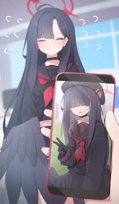 イチカ……昔の写真みせて…… #ブルアカ 