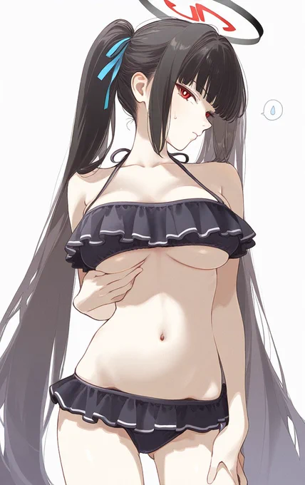 セリカ(?)水着#ブルアカ #BlueArchive 