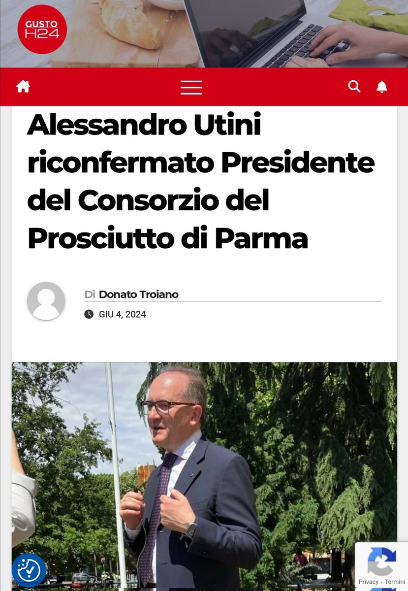 EdTroiano's tweet photo. Alessandro #Utini riconfermato Presidente del Consorzio del @prosciuttoparma
Il Cda del Consorzio riunitosi oggi ha riconfermato Utini alla presidenza dell’organismo di tutela con 140 aziende
Su @GustoH24
https://t.co/N7iBdBtYWd
@sassi_mario @parmawelcomeoff @pino_zuliani https://t.co/1fQcIkyEHA