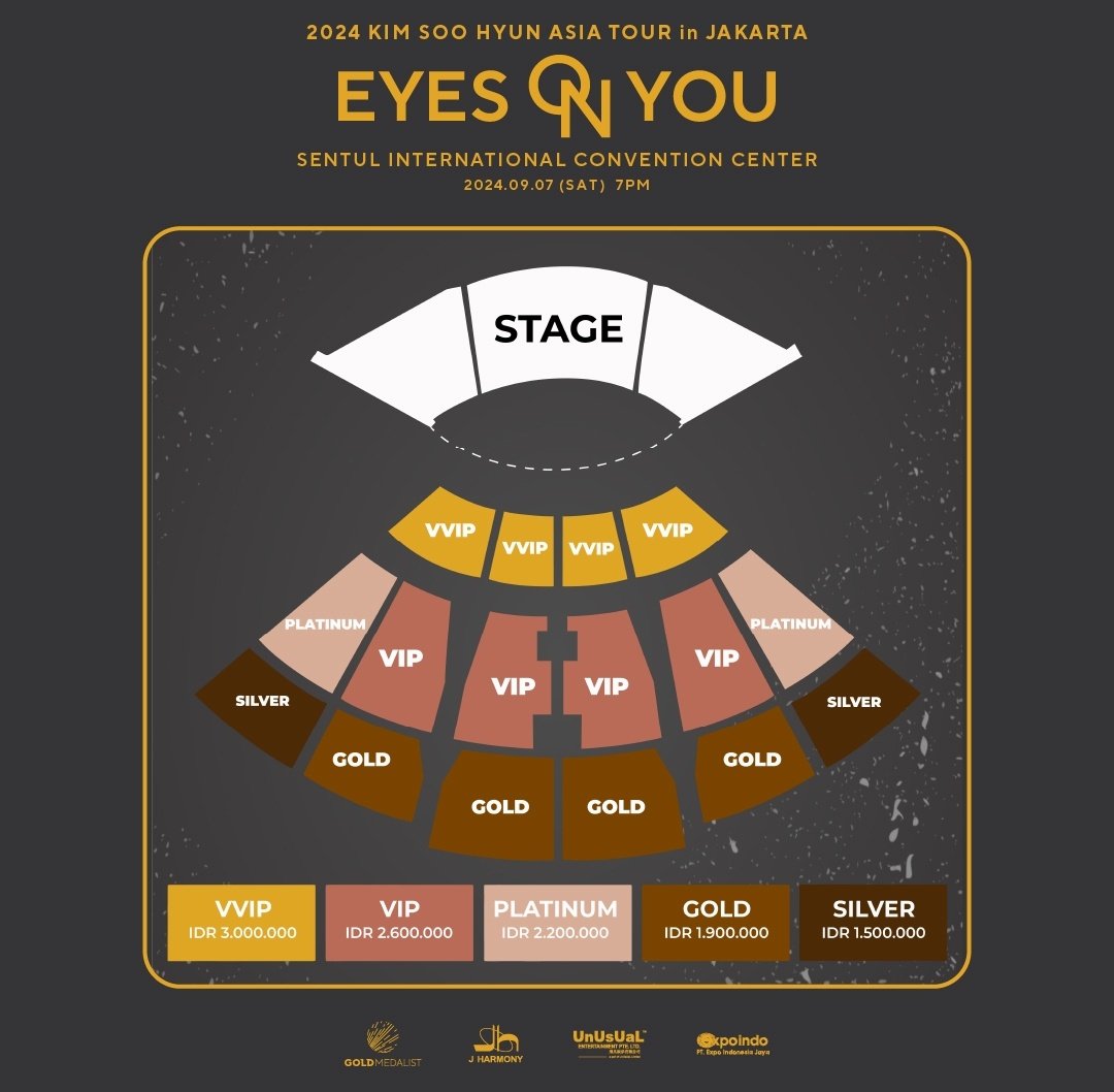 <<OPEN JASTIP>>

Kim Soo Hyun Asia Tour [Eyes On You] in Jakarta

JASA WAR
▪︎Fee 150k/tix
▪︎Trusted 100% (testi 📌)
▪︎Pakai Data Diri Customer
▪︎Self payment

Booking/questions? WA admin!

#EyesOnYou #KimSooHyun