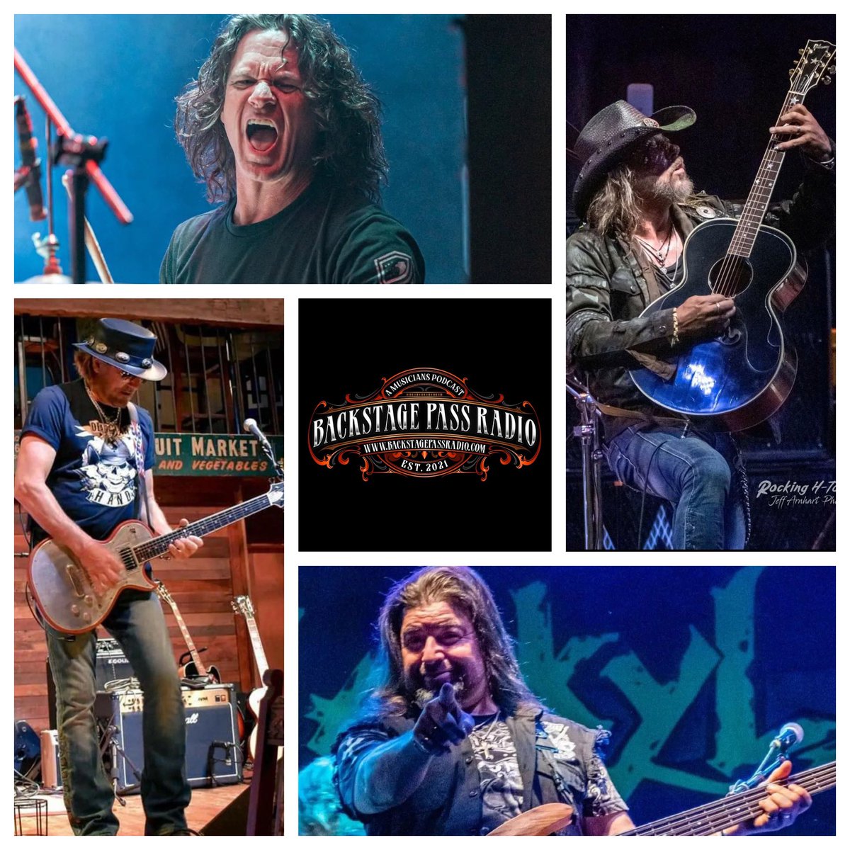 Coming up this weekend in the Crystal Vision Studio will be Houston Texas rockers Dead Man’s Hand! Be on the lookout at Backstage Pass Radio and at backstagepassradio.com 

📸 Credit: Jeff Arnhart Photography 

#BackstagePassRadio #BackstagePassRadioPodcast  #RandyHulseyPodcast