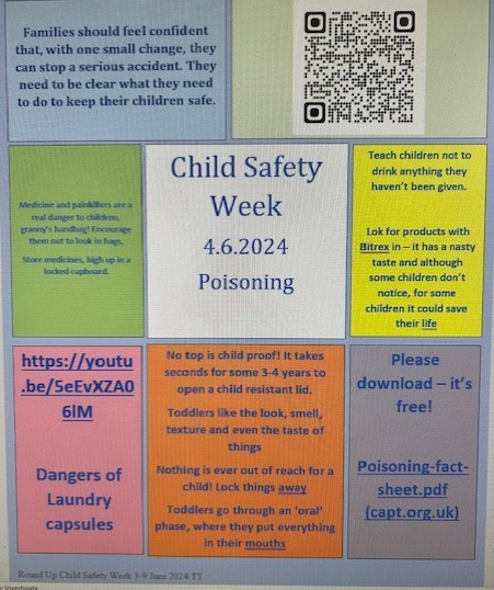 SaTHChildren's tweet photo. Child Safety Week @sathNHS @SaTHCorpNursing @childsafetyweek https://t.co/sNb0gRhjfo