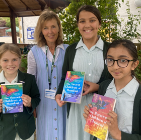 BoxallCaroline's tweet photo. Thank you St Helen's College, Hillingdon, for welcoming me to your wonderful, joyful school yesterday. I can't wait to read your short story entries! #hillingdonprepschool #coedprepschool #coedschool #SHCHillingdon #HillingdonPreschool #CreativeWriting #writingcompetition https://t.co/uP51wFrGYP