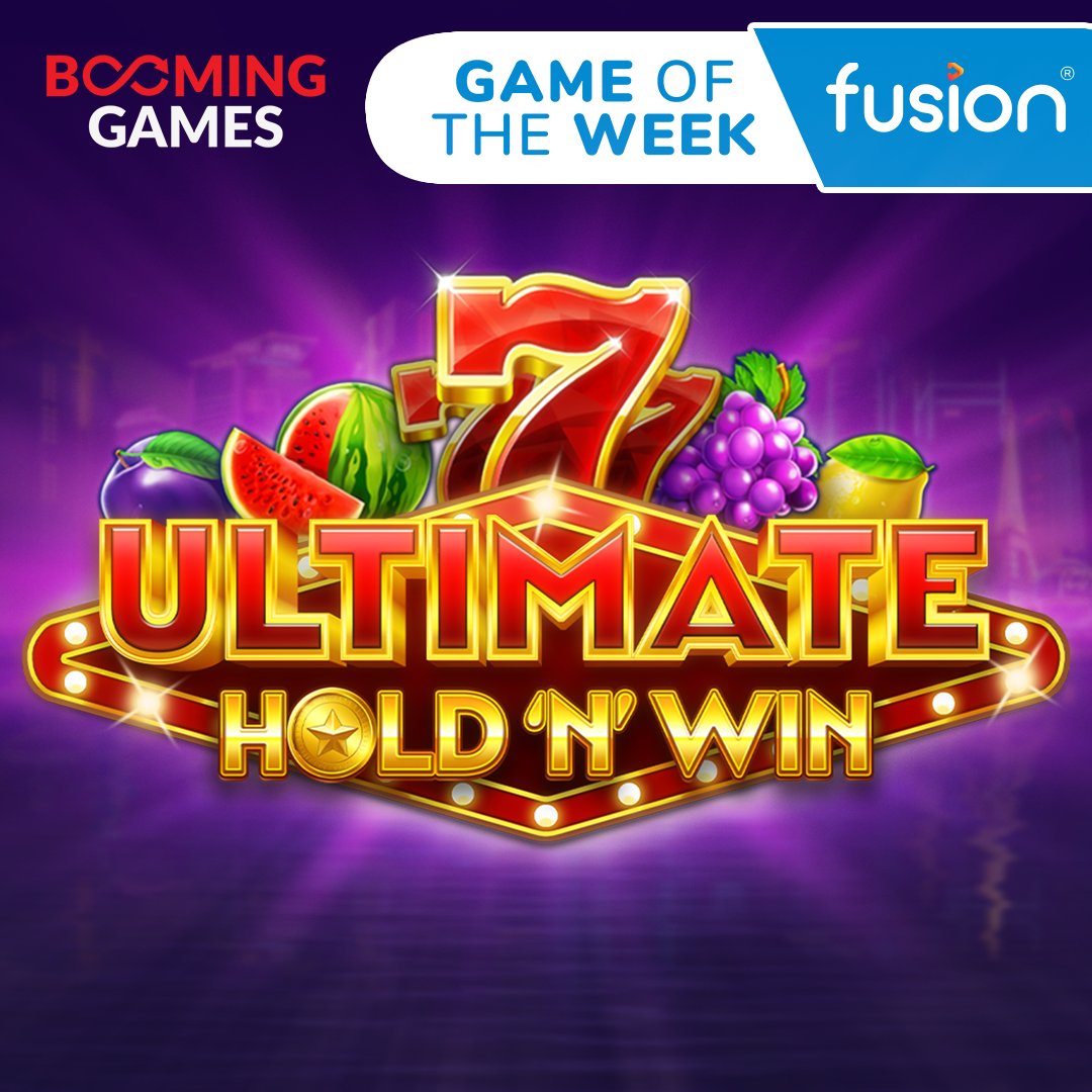 Get ready to take your gaming to the next level with our ✨ Game of the Week✨

Introducing "Ultimate Hold 'N Win" by Booming Games!

Ready to hit those massive wins?

📅 Available June 6

Find this game among 14,000+ other games on our Fusion® aggregation platform.

#Fusion