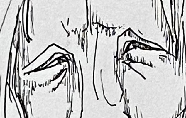 #このタグを見た人は自分の絵柄の目部分を見せる 
