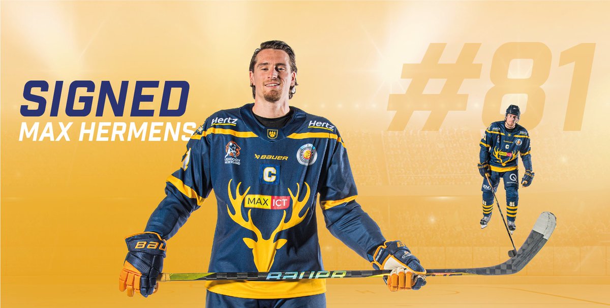 MAX HERMENS LANGER IN HET BLAUW-GEEL: Trainer Todd Warriner heeft komend seizoen bij Tilburg Trappers de beschikking over Max Hermens. De 26-jarige center bereikte met de clubleiding een akkoord over een contract tot de zomer van 2025. Lang hoefde hij… dlvr.it/T7phnp