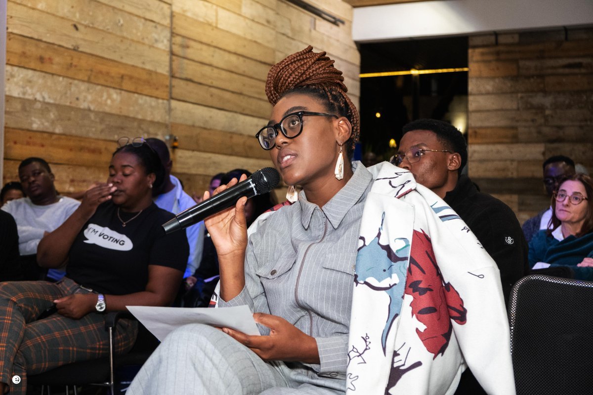 WindhoekShapers's tweet photo. Advocacy and Planning Committee, Klaivert P Mwandingi; and PDM Youth Leader &amp; Head of Communications, Julia Nekwaya for sharing your valuable insights and expertise with our young voters. Your participation has undoubtedly equipped our young voters with the knowledge they... 2/4 https://t.co/WXVsVySW8H