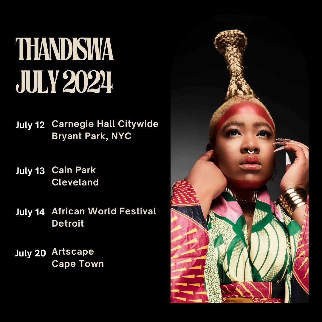 thandiswamazwai's tweet image. 🚨pls share with friends of KingTha🚨

We are back in 🇺🇸 for some Summer dates. Would love to see you there.