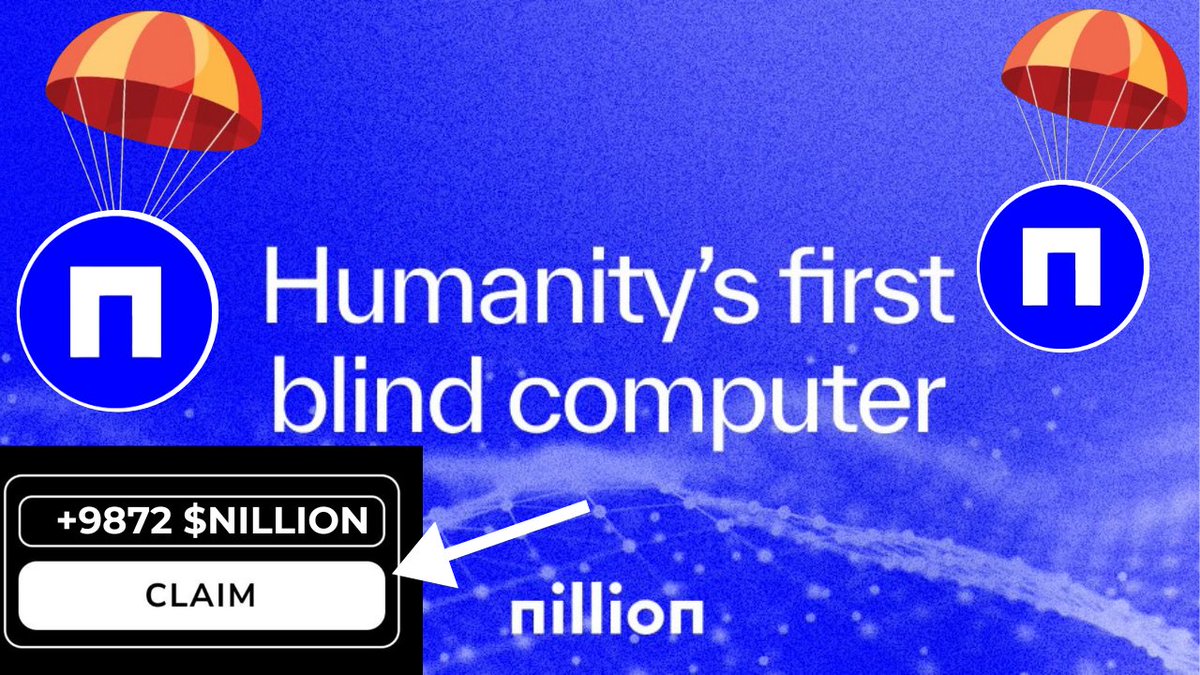 CryptoBook10's tweet photo. @nillion $NILL Incentivized testnet Guide🪂🪂

✅Funding - $20M
✅Investment - 💯FREE
⏳Time - 4 Min
✅Backers - HashKey, &amp; Big Brain Holdings

Full Guide👇🧵

#NillionAirdrop🪂🪂#CryptoBook $Nillion https://t.co/z0JC3I3J0j