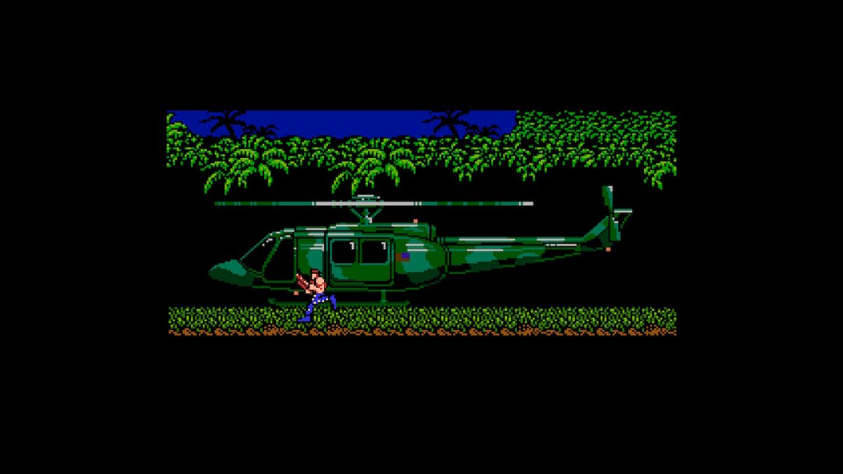 Go5Goh's tweet photo. 2024年ゲームクリアPART-9。「FC版:魂斗羅」。AC版に比べて、ステージが広くなっています。基地内の敵の弾がAC版より早いので、馴れないとツラいです。 #NintendoSwitch https://t.co/EJeW1aFqsU