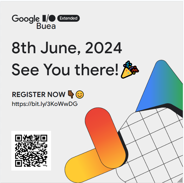 WTMBuea's tweet photo. 🟢 It's finally here - Google IO Buea, THIS SATURDAY‼️ 

• You hear that? 👂 The future of tech is about to get real at this event! 🤯

June 8th is going to be absolutely legendary!✨

Don't sleep, secure your spot now at https://t.co/qX7zHdneAH

See you there! 🙌
#GoogleIOBuea https://t.co/MAa2hLtudA