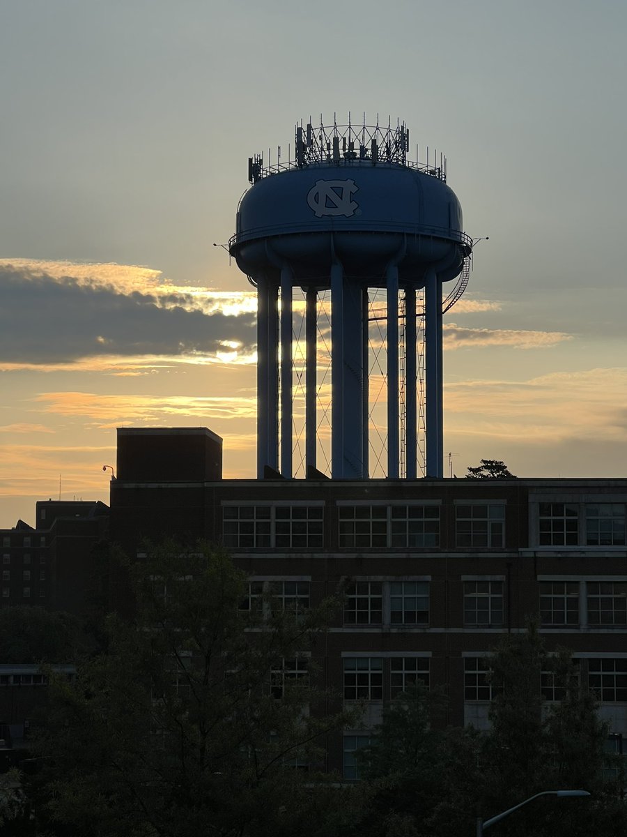 Good morning friend <a href="/UNCWaterTower/">UNC Water Tower</a>