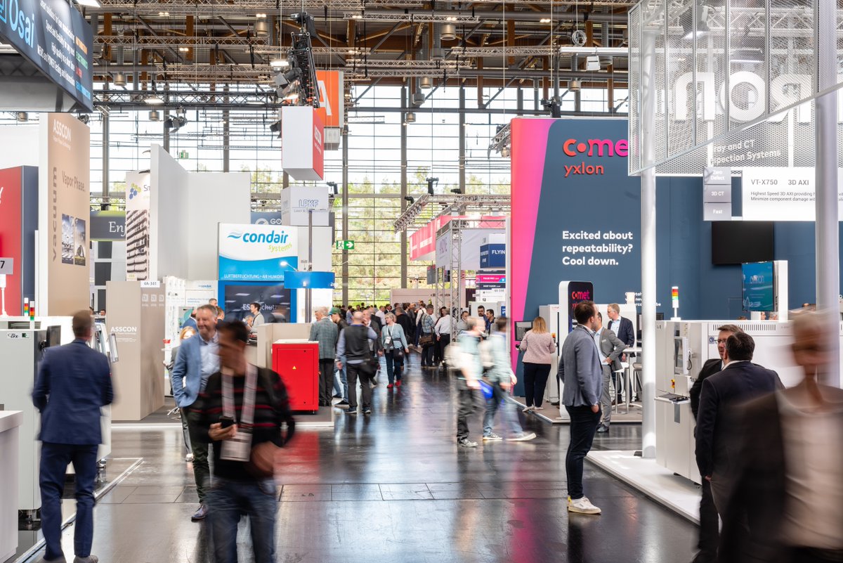 Cleanzone_FFM's tweet photo. #SMTconnect, which will take place next week (11 – 13 June), is a trade fair for electronics production, a topic in which cleanrooms also play an important role. 

Read our short interview with Jeannette Meyer, Deputy Vice President of SMTconnect: 

https://t.co/QJZ39GIKnV https://t.co/Vm7K7tYCCH